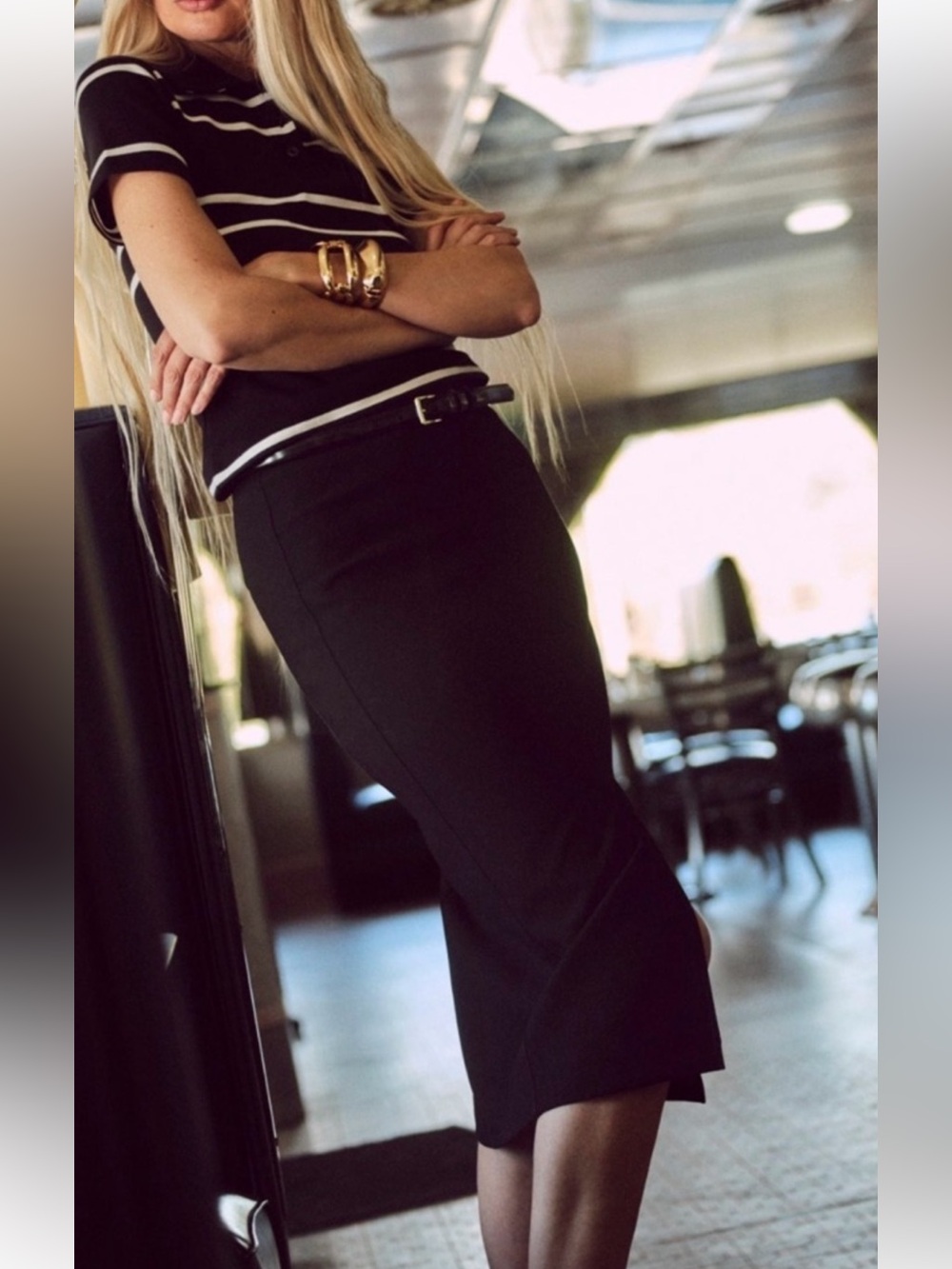 J. Crew Four Season Stretch Pencil Skirt